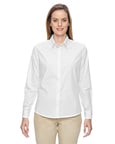 Ash City North End 77044 - Align Ladies' Wrinkle Resistant Cotton Blend Dobby Vertical Striped Shirt