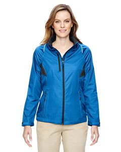 Ash City North End 78200 - Sustain Ladies Lightweight Recycled Polyester Dobby Jacket With Print