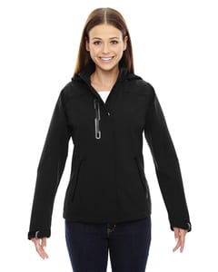 Ash City North End 78665 - Axis Ladies Soft Shell Jacket With Print Graphic Accents  