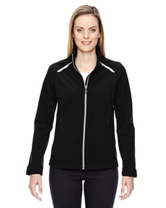 Ash City North End 78693 - Excursion Ladies Soft Shell Jacket With Laser Stitch Accents