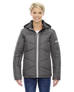 Ash City North End 78698 - Avant Ladies Tech Mélange Insulated Jackets With Heat Reflect Technology