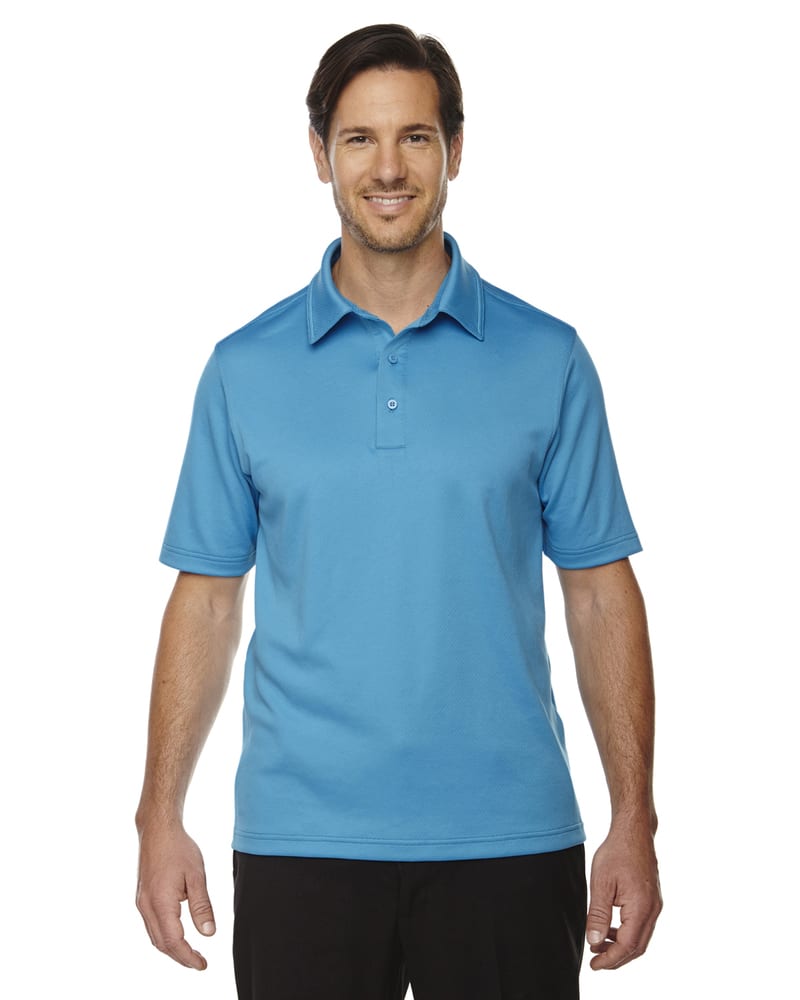 Ash City North End 88803 - Exhilarate Men's Coffee Charcoal Performance Polos With Pocket