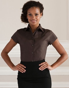 Russell Europe R-947F-0 - Fitted Shortsleeve Blouse