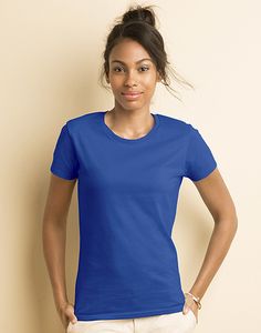 Gildan 4100L - Camiseta Premium Mujer Gildan Algodón 100%
