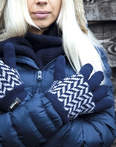 Result Winter Essentials R365X - Pattern Thinsulate Handschuhe