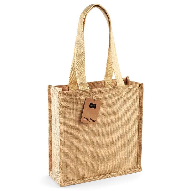 Westford Mill WM406 - Jute compact tote Bolso Mujer