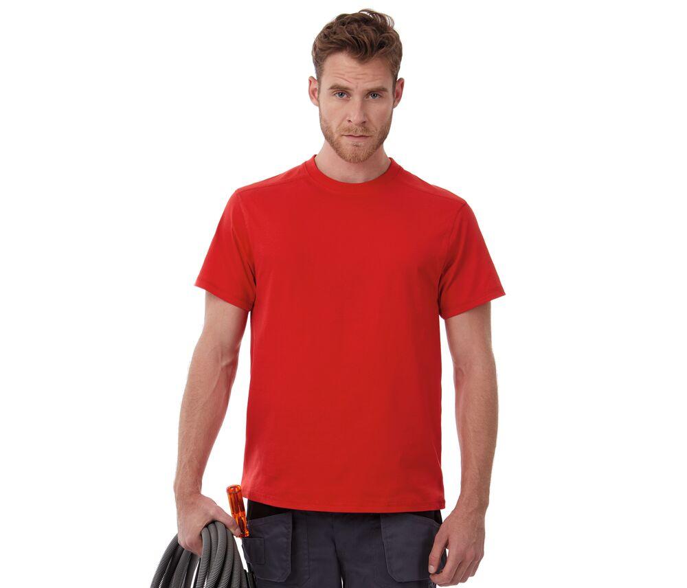 B&C Pro BC805 - Tee-Shirt Homme Col Rond Manches Courtes Pro