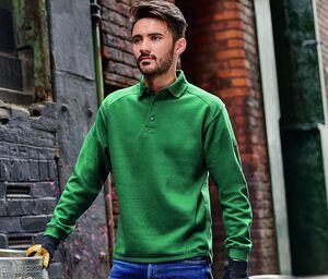 Russell JZ012 - Sweatshirt Col Polo Homme