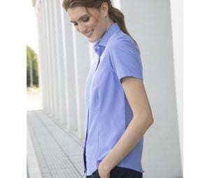 Henbury HY586 - Camiseta gingham aire fresco para mujer