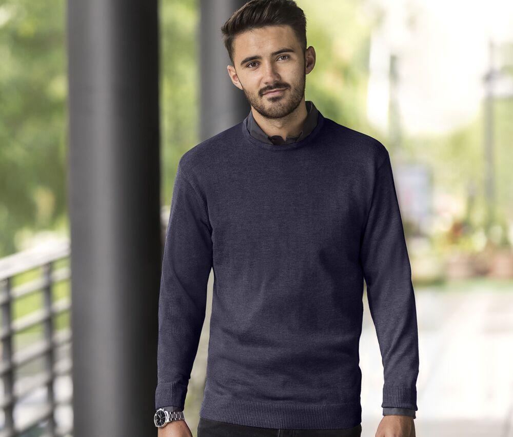Russell JZ717 - Men's Crew Neck Knitted Pullover