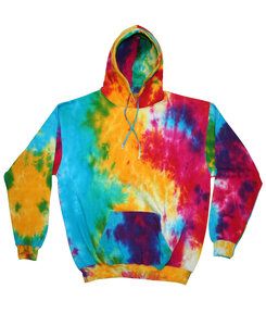 Colortone T968R - Youth Multi Rainbow Pullover Hood