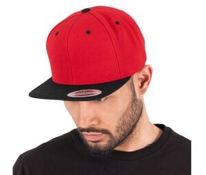 Flexfit 6089MT - Dwukolorowa czapka z daszkiem
