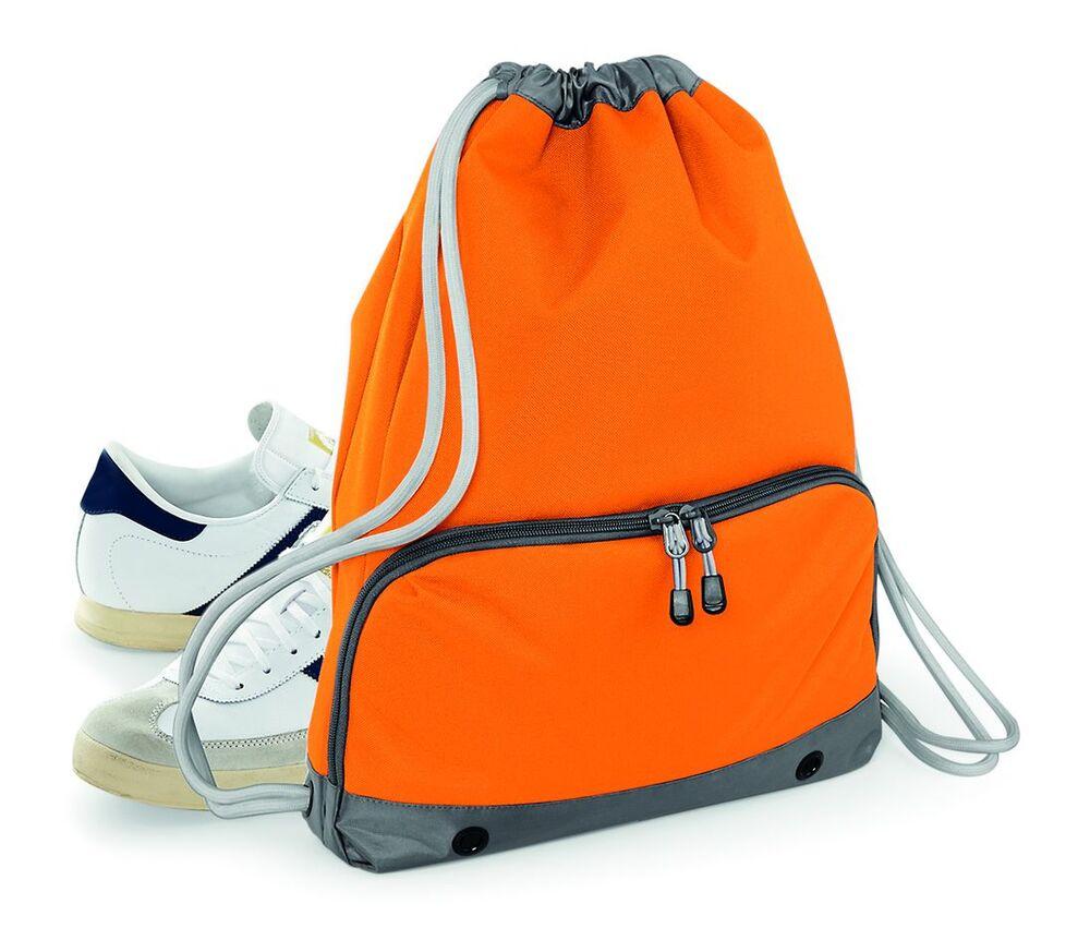BagBase Athleisure Gymsac Gym Sack Bag Water Resistant Bottle Holder BG542 