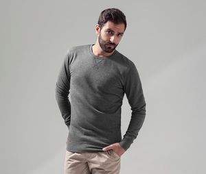 Build Your Brand BY010 - Leichtes Rundhals-Sweatshirt