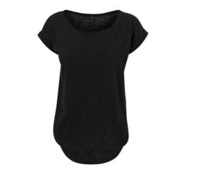 Build Your Brand BY036 - T-Shirt mit langem Rücken für Frauen