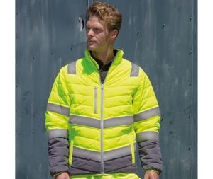 Result RS325 - High visibility quilted jacket