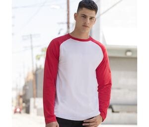 SF Men SF271 - T-shirt da baseballa  maniche lunghe 