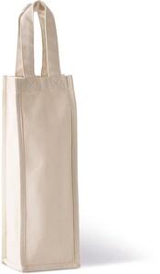 Kimood KI0269 - Cotton canvas bottle bag