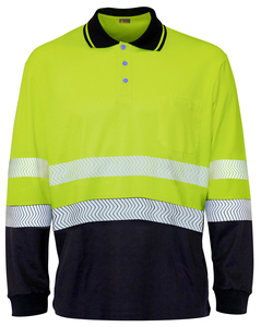 Seana 71505 - Poloshirt hi-vis l / s bicolore premium