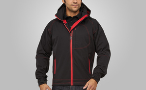 MACSEIS MS10003 - Jacket Softshell Outlook for him Black/RD