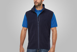 MACSEIS MS33013 - Soft Fleece Vest for him Blue Navy