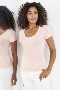 Sols 02079C - Womens Low Cut Round Neck T Shirt Metropolitan