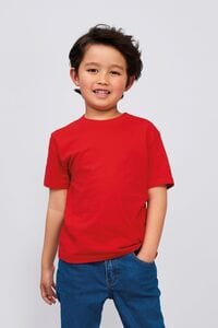 Sols 11770C - T-Shirt Com Gola Redonda Para Criança Imperial