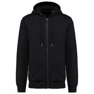 Kariban K4008 - Unisex eco-friendly French Terry zipped hooded sweatshirt