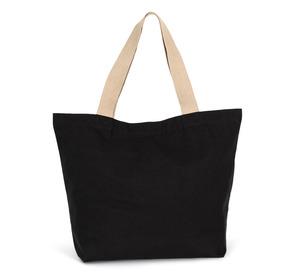 Kimood KI5204 - Large recycled flat-bottomed shopping bag