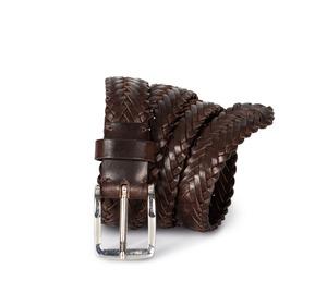 K-up KP821 - Leather plaited belt