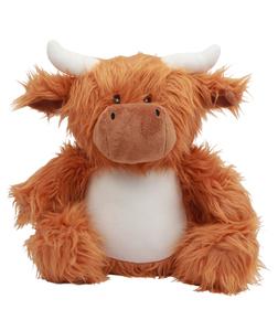 Mumbles MM565 - Zipped cow cuddly toy