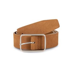 Kariban Premium PK822 - Mens velvet leather belt