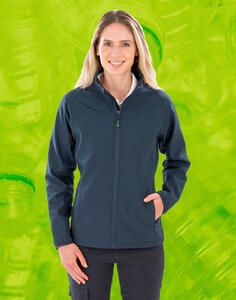 Result Genuine Recycled R901F - Womens Recycled 2-Layer Printable Softshell Jkt