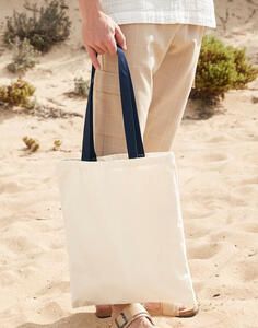 Westford Mill W801C - EarthAware™ Organic Bag for Life - Contrast Handle