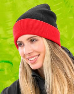 Result Genuine Recycled RC930X - Recycled Black Compass Beanie